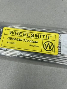 Wheelsmith DB14 Blank Direct Pull Spokes 280-310mm Silver 50pk. - Picture 1 of 1