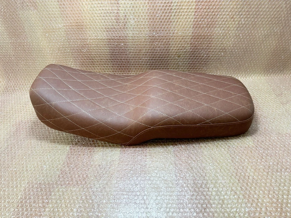 Honda CB750C CB 750C Custom 1980-1983 Cafe Racer Seat Low Profile Dual Passenger - Image 1 of 4