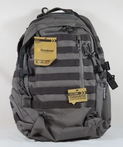 Outdoor Products Quest Backpack Mochila, Gray / Black - New - Picture 1 of 7