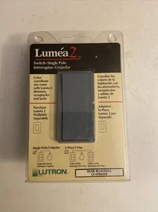 Lutron LT-1PSH-DB Matt Finish 1-Wege Schalter Einpolig Dämmerungsblau - Bild 1 von 2