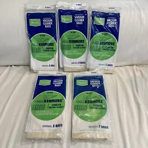 (5) Sears KENMORE CANISTER VACUUM CLEANER DISPOSABLE BAGS (15)Total Bags 20 5033 - Picture 1 of 3