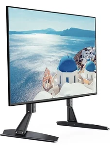 UNIVERSAL TV STAND BASE TABLETOP VESA PEDESTAL MOUNT FOR LCD LED TV 22-65” - Picture 1 of 6