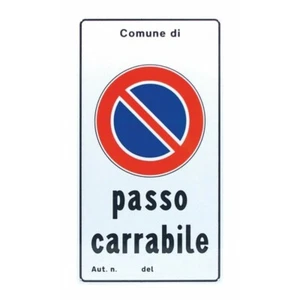 Segnale passo carrabile - Foto 1 di 1