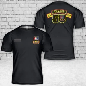 Maglietta Personalizzata Nome US Army Ranger USARA 50° Anniversario 3D - Foto 1 di 2