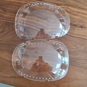 eQuick eVysor Augenschutz Pferdebrille ERSATZGLÄSER NUR KLAR UVP £100 - Bild 1 von 1