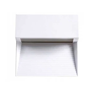 V-TAC VT-1172 Lampada applique LED 3W parete segnapasso quadrato bianco IP65 bia - Foto 1 di 4