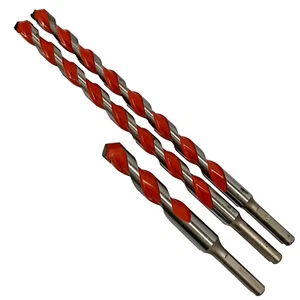 Brocas percuto de carburo Milwaukee 3/4" x 4" x 6" 5/8” x 10” x 12” 3 piezas - Imagen 1 de 12