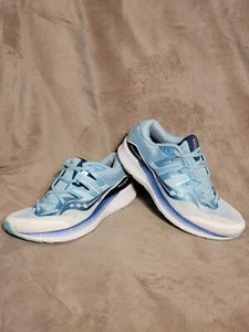 Saucony Womens Sneakers Ride Everun ISO S10444-3 Blue Running Shoes Sz10.5 Clean - Picture 1 of 7