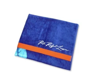 Polo Ralph Lauren Beach Towel “BIG POLO BLUE” 35"(W) x 66"(L) - Picture 1 of 6