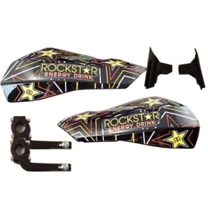 Rockstar Hand Guards by Polisport Suzuki DR125 SM 08-09 - Picture 1 of 2