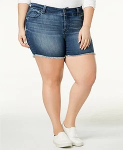 Celebrity Pink The Sugar Juniors Raw Hem Denim Shorts Size: 24 Plus - Picture 1 of 7