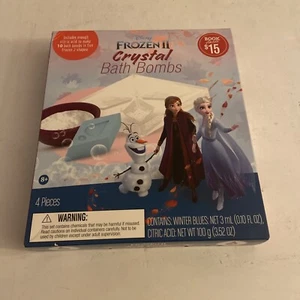 Frozen 2: Crystal Bath Bombs (Disney): Bath Bombs Set (English) Novelty Book - Picture 1 of 2