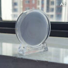 4cm Acrylic Coin Display Case Transparent Box Commemorative Medal Protection -qk