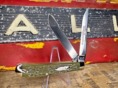 Case Classic 62007 1/2 Trapper Green Bone muestra de fábrica Foto 1 de 4