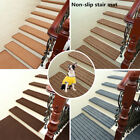 Non-Slip Stair Treads Carpet Washable Indoor Rugs Stair Protectors Home Decor