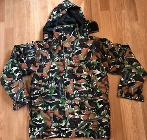 Casual Outfitters Michael Collins Elusion Camo Stored Hood Coat Sz 12 Youth EUC! - Picture 1 of 15
