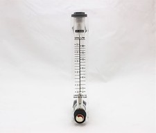4 Panel Flowmeter Water Flow Meter ROTAMETER 0.5-5 GPM With Control Valve