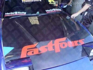 Nissan Silvia 180sx VS Style Fibeglass Bonnet - Picture 1 of 4