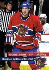 2004-05 Hamilton Bulldogs #16 Michael Lambert