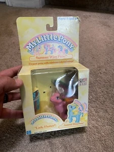 1987 My Little Pony "Lady Flutter " Summer Wing Pony- Vintage In Box MIB - Picture 1 of 7