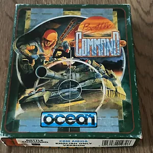 BATTLE COMMAND Game by OCEAN for Amiga/Commodore Game, EXCELLENT Received - Picture 1 of 12