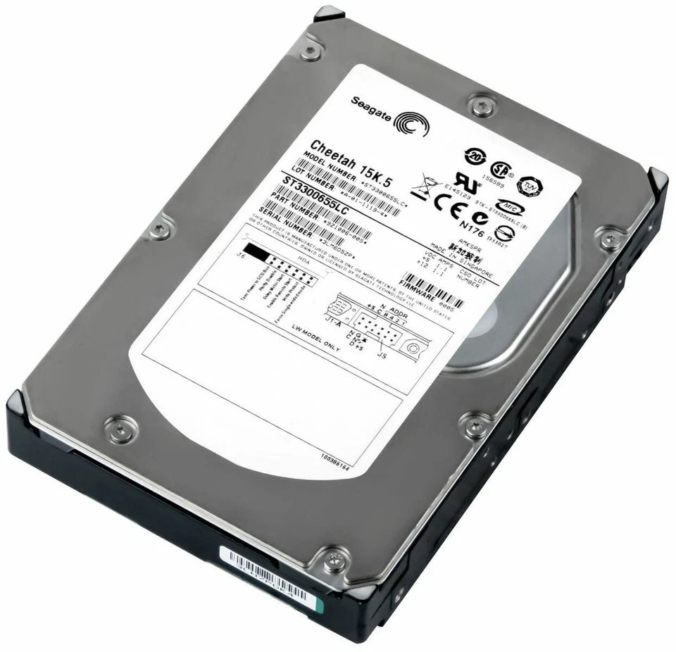 ST3300655LC Seagate Cheetah 15k.5 300GB 15K U320 3.5" 80-PIN SCSI Hard Drive - Image 1 of 1