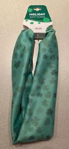 St. Patrick's Day Irish Small Green Infinity Scarf Cowl 16”. NEW. Free Ship - Picture 1 of 2