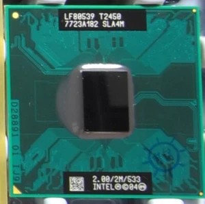 1 pcs Intel Core Duo T2450 2 GHz Dual-Core CPU Processor SLA4M - Picture 1 of 1
