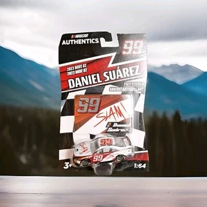 NASCAR AUTHENTICS... DANIEL SUAREZ... 2023 WAVE 02... SLAM CAR #99... 1:64 - Foto 1 di 4