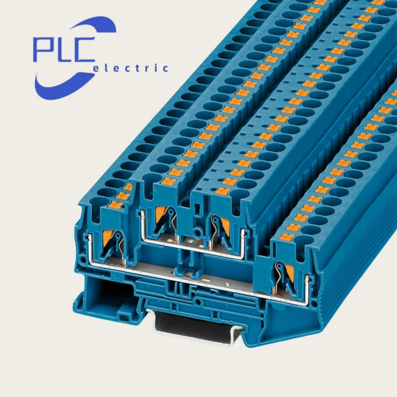 3211793 PTTB 4 BU 10PCS NEW Phoenix in-line Double-layer Terminal 500V 28A Blue - Image 1 of 1