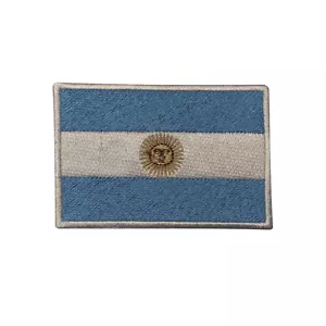 Argentina Country Flag Patch Iron On Patch Sew On Badge Embroidered Patch - Foto 1 di 1