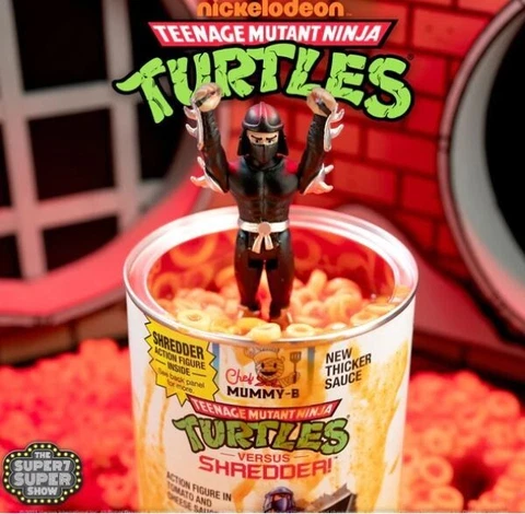 SDCC 2023 Super 7 TMNT Shredder In Can ReAction In HAND Cover
