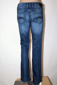 Jeans donna LUCKY BRAND Sweet 'N Low taglia 2/26 effetto invecchiato bootcut elasticizzato - Foto 1 di 12