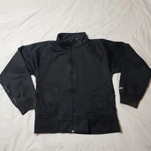 Vtg Volcom Boys Black Zipup Fleece Lined Jacket Siz L With Issues Read descript - Picture 1 of 24