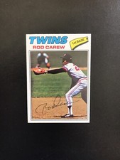 1977 O-PEE-CHEE #143 ROD CAREW HOF MIN TWINS— PACK FRESH BOMB💥*** (wph)