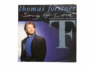 Thomas Forstner - Song Of Love: 2 Versions (7" Germany 1989) Dieter Bohlen Prod - Bild 1 von 2