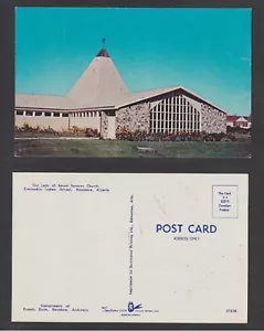 Hobbema Alberta Postales Iglesia Nuestra Señora de los Siete Dolores Cromo Sin Usar - Imagen 1 de 3