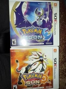 Pokémon Sun and Moon (Nintendo 3DS, 2016) - Picture 1 of 3