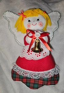 Ángel hecho a mano árbol de Navidad adorno o mesa decoración 10"  - Imagen 1 de 3