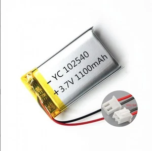 Wiederaufladbare 3.7V 1100Mah 102540 Li-Polymer-Ionen-Batterie für Power DVD Gps - Picture 1 of 7