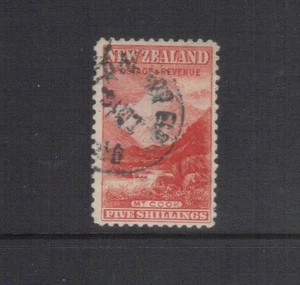 NEW ZEALAND.1898 5/- MOUNT COOK     USED  VERY FINE - Picture 1 of 1