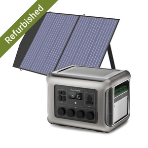 R2500 Powerstation 2016Wh con paneles solares plegables/flexibles 100W-600W - Imagen 1 de 17