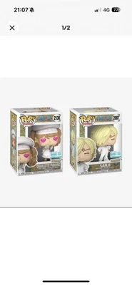 Funko Pop! Supreme Charlotte Pudding 2136 + Sanji 2087 Pack Pre-Order - Immagine 1 di 2