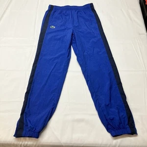 Lacoste Sport X Daniil Medvedev Boys Colorblock Tracksuit Pants Blue Size 12 - Picture 1 of 10