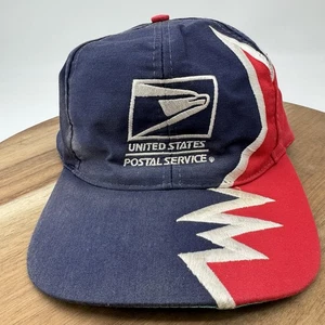 Vintage Rare US Post Office Mailman Mail Shockwave Hat Strapback Cap USPS - Picture 1 of 10