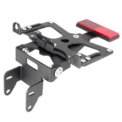 Soporte de matrícula eliminador de guardabarros trasero LED para KAWASAKI Z1000 2014-2016 Foto 1 de 4