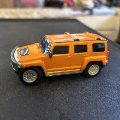 McDonalds Happy Meal Plastic Hummer Model Car Windup Toy SUV Orange DD440 Tested - Image 1 of 4