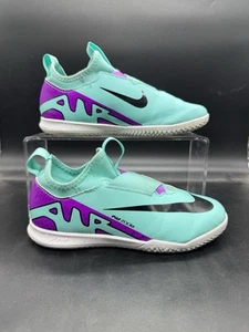 Nike Jr Mercurial Zoom Vapor 15 Academy Turf Soccer Shoes DJ5619-300 size 2.5Y - Picture 1 of 6