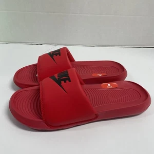 Nike Victori One Slide University Red CN9675 600 Size 8 Sandal House Slippers - Picture 1 of 9
