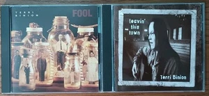 TERRI BINION CD lot FOOL 2002  LEAVIN' THIS TOWN  LUCINDA WILLIAMS - Imagen 1 de 3